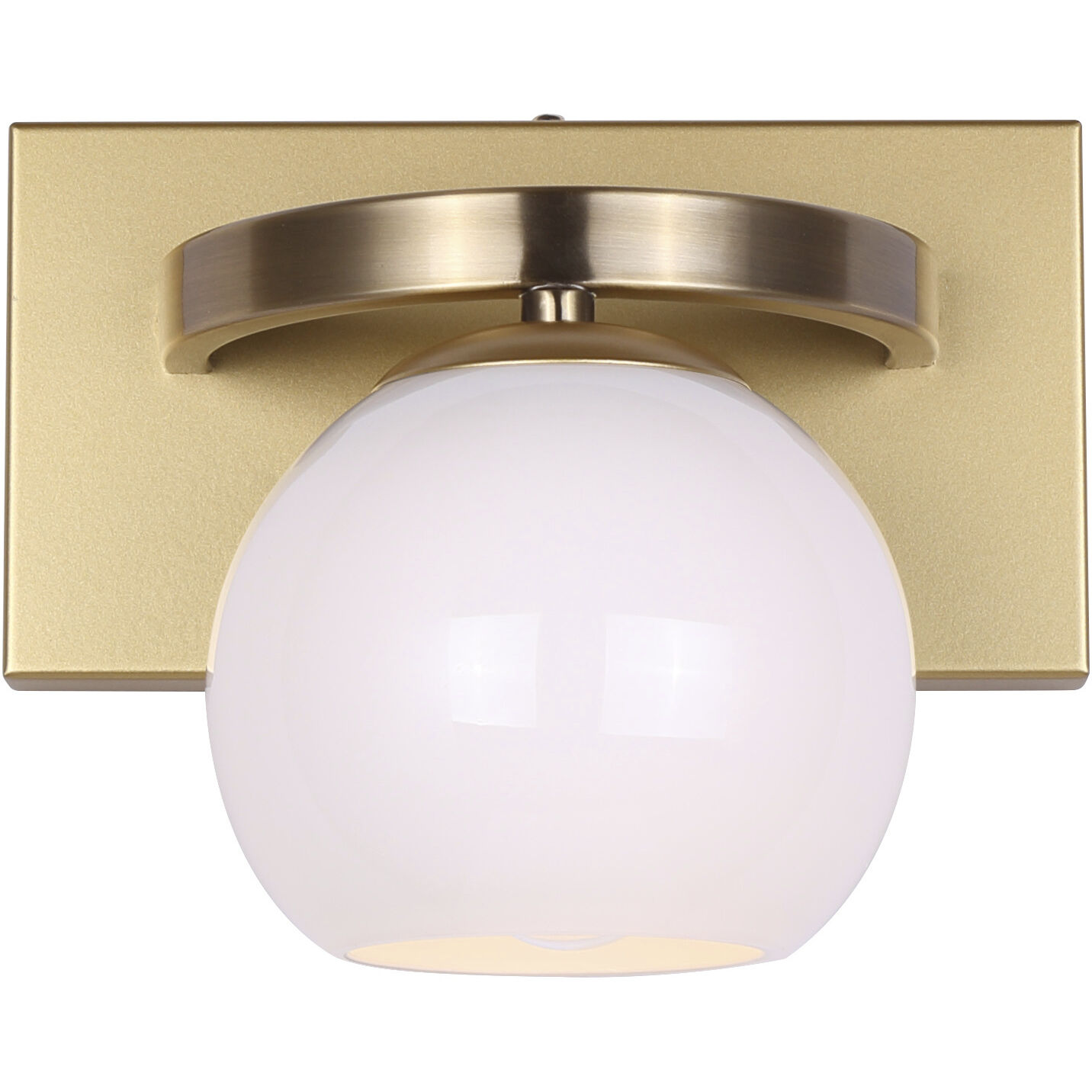 Monroe 1 Light 8.25 inch Gold Vanity Light Wall Light