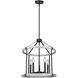 Joelle 5 Light 19 inch Matte Black/Brushed Grey Chandelier Ceiling Light