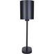 Kov 24 inch 60.00 watt Matte Black Table Lamp Portable Light