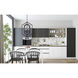 Madison 4 Light 16 inch Black Chandelier Ceiling Light