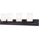 Madison 4 Light 32 inch Oil Rubbed Bronze Vanity Light Wall Light