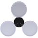 Carmynn LED 21.13 inch Black Semi-Flush Mount Ceiling Light