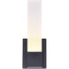 Farrow LED 4.75 inch Black Vanity Light Wall Light