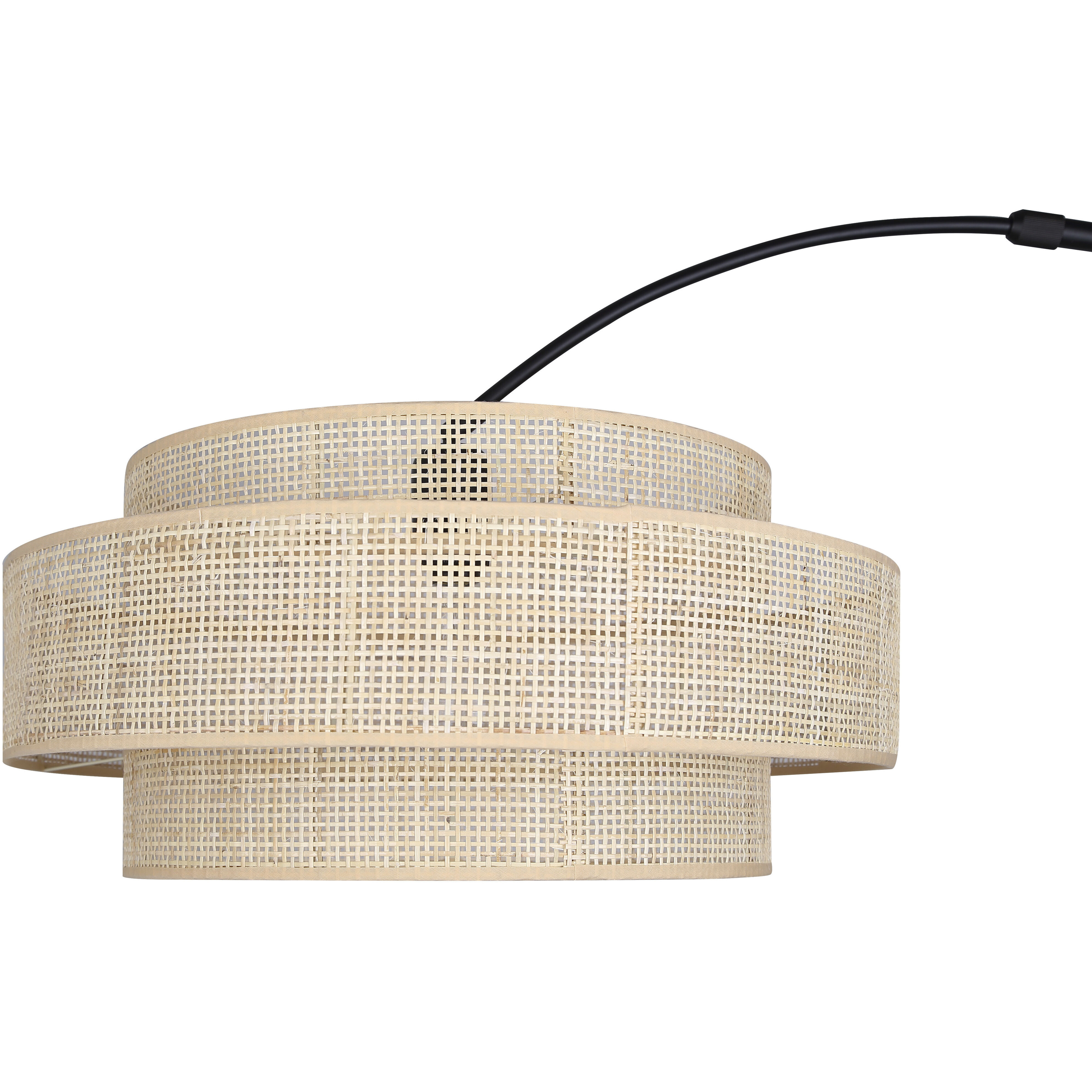 Bellamy 82 inch 150.00 watt Matte Black Floor Lamp Portable Light