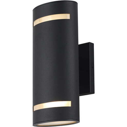 Ravyn 2 Light 6 inch Black Outdoor Lantern