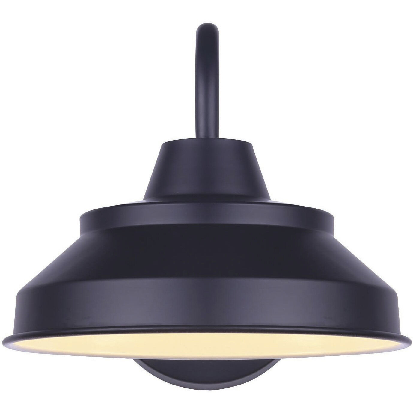 Madison LED 11 inch Black Outdoor Barn Light