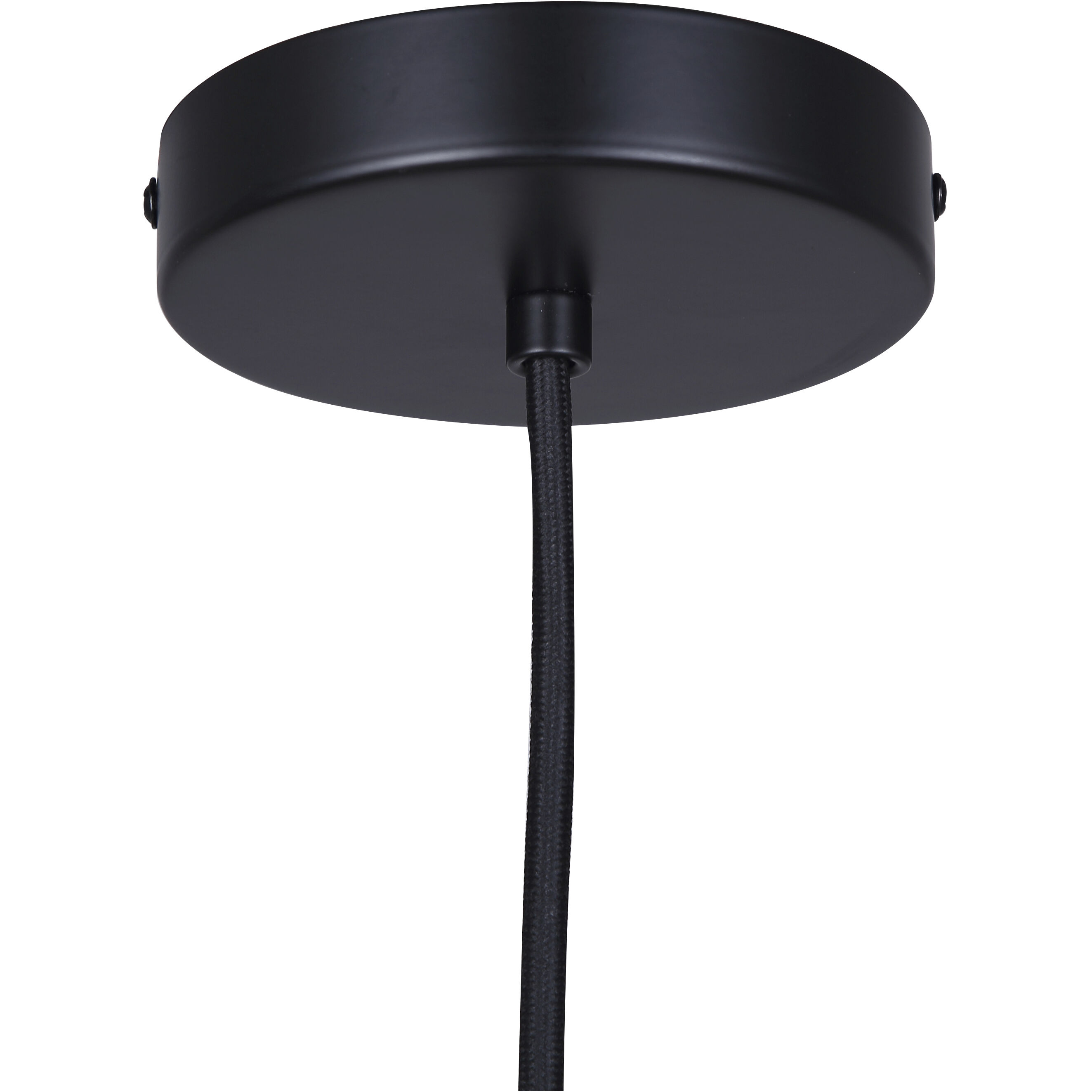 Pelia 1 Light 7 inch Black Pendant Ceiling Light