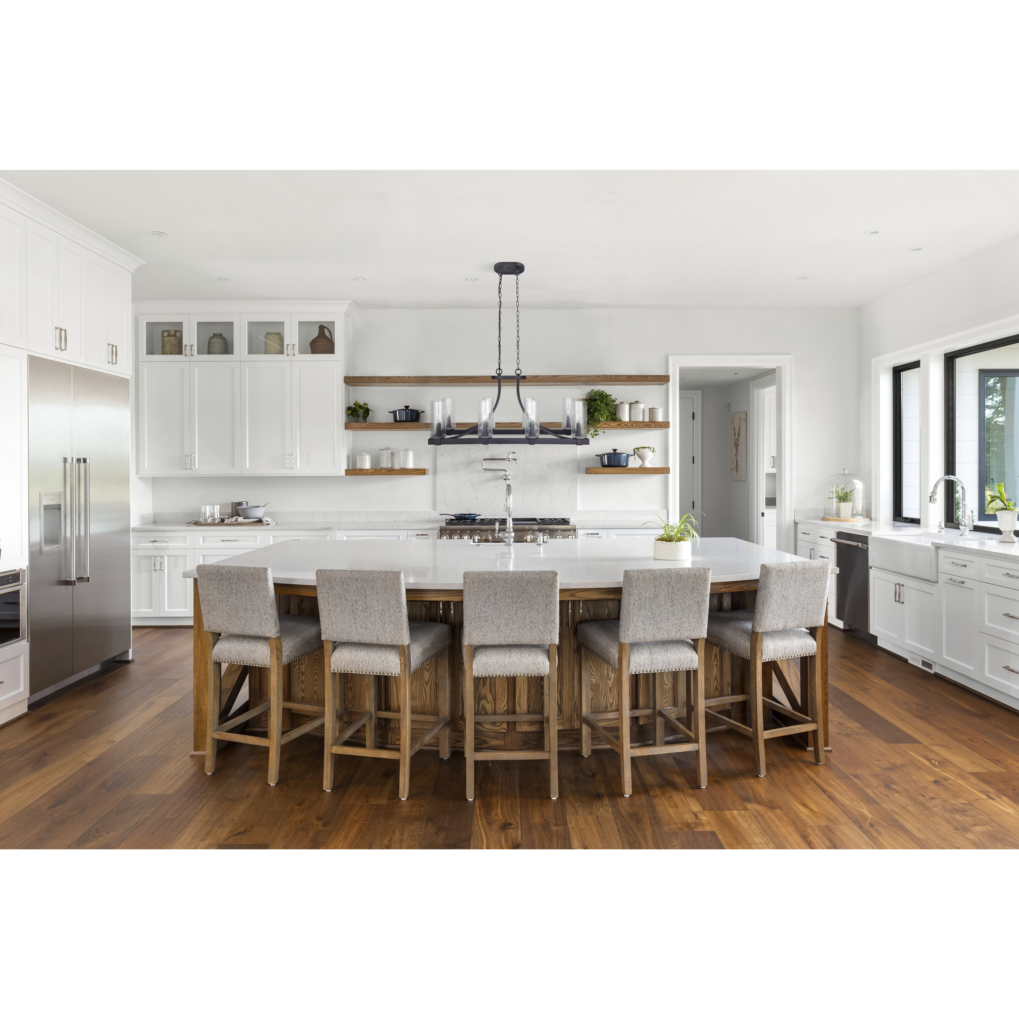 Madison 8 Light 34 inch Oil Rubbed Bronze Chandelier Ceiling Light