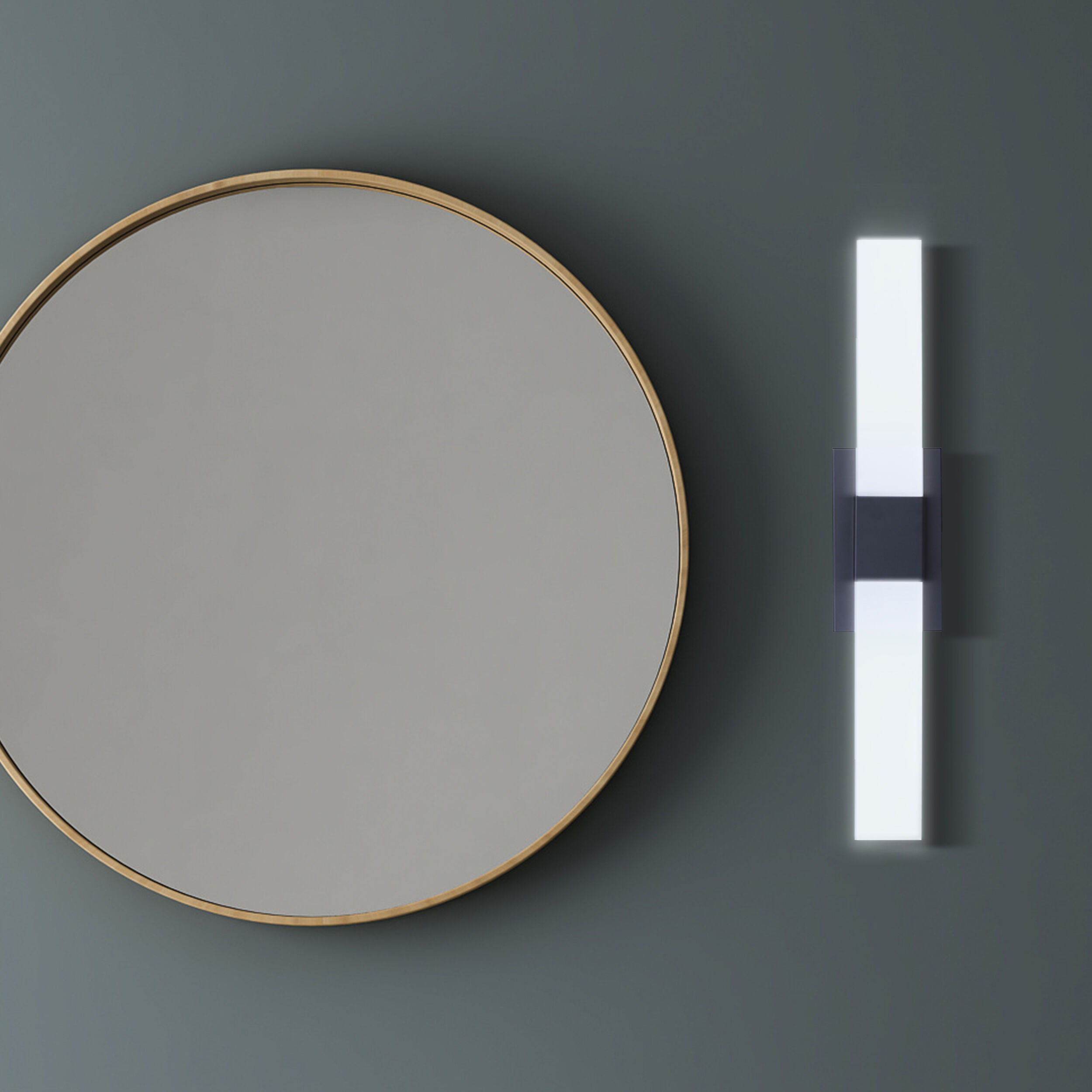 Farrow LED 4.75 inch Black Vanity Light Wall Light