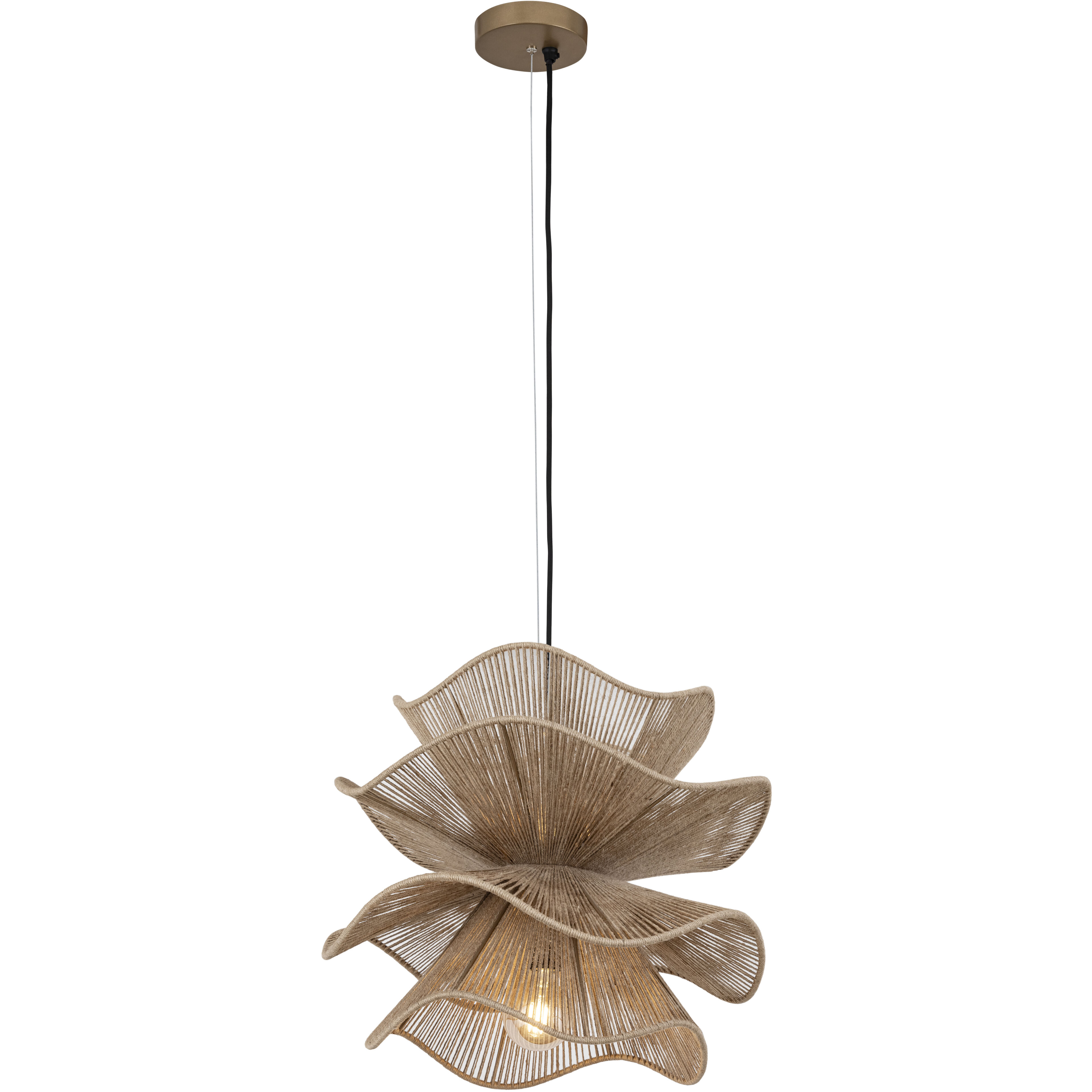 Sage 2 Light 19.5 inch Natural Pendant Ceiling Light