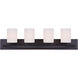 Madison 4 Light 32 inch Oil Rubbed Bronze Vanity Light Wall Light