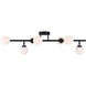 Poppy 7 Light Black Track Light Ceiling Light