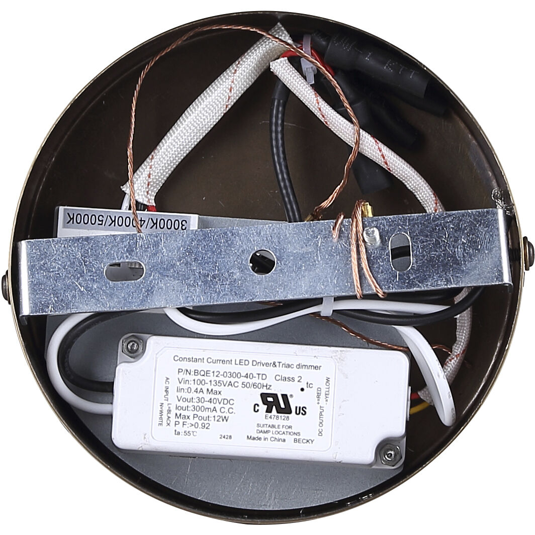 Lavene LED 5.13 inch Gold Pendant Ceiling Light