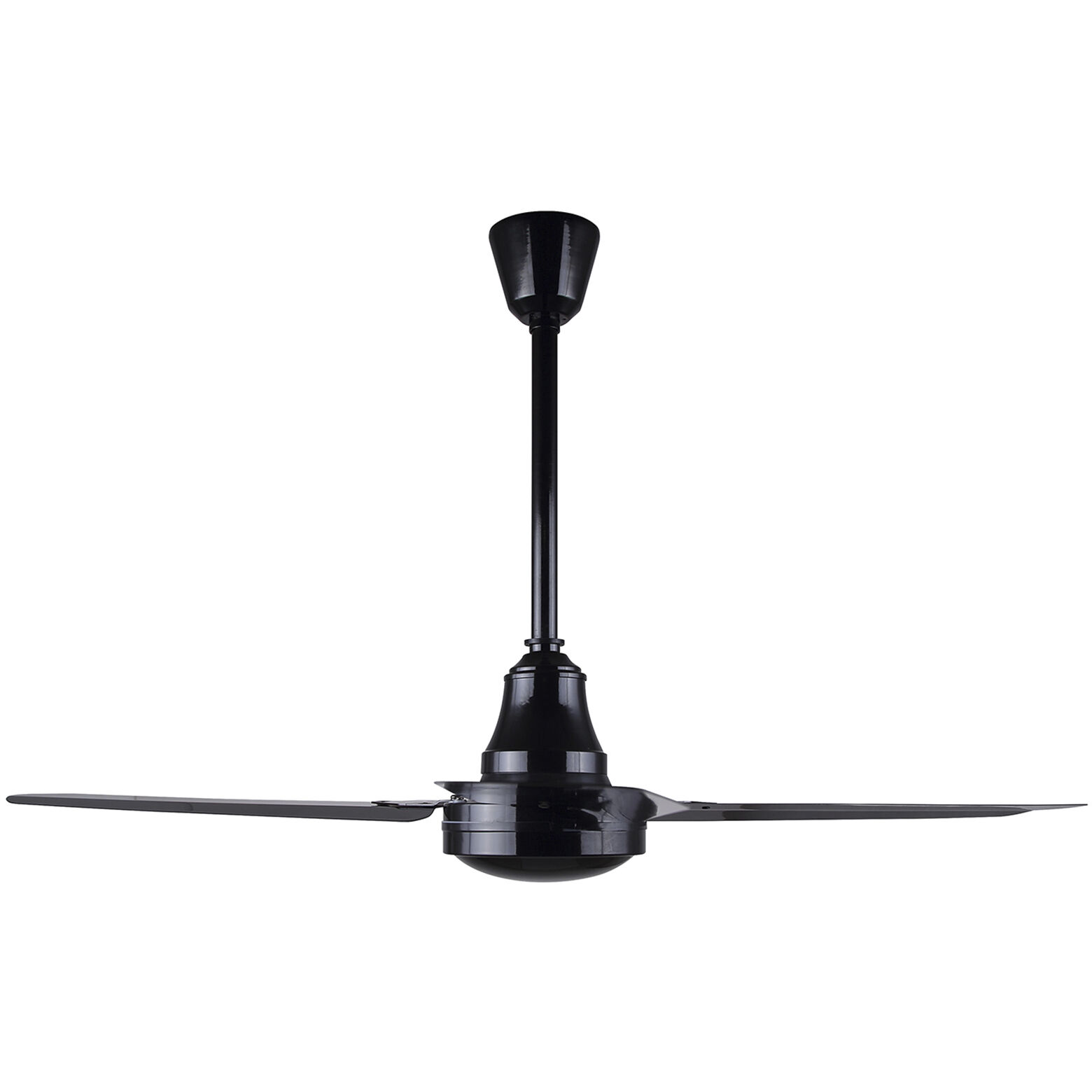 DC 60 inch Black Industrial Ceiling Fan