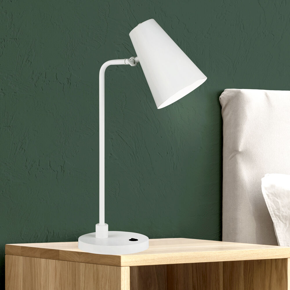 Orli 22 inch 40.00 watt White Table Lamp Portable Light