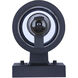 Braxton 1 Light 4.25 inch Black Outdoor Lantern
