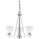 Madison 3 Light 19.00 inch Chandelier