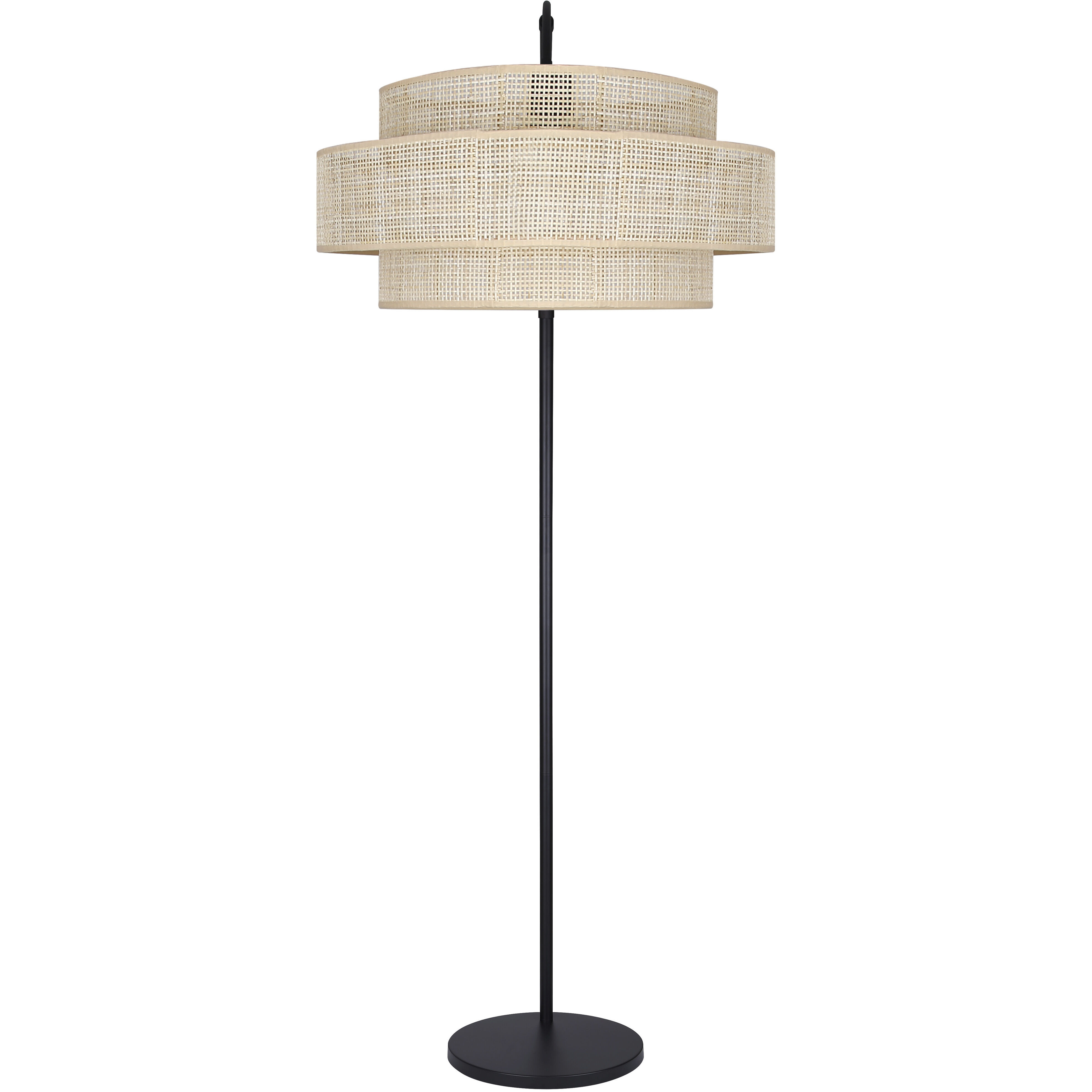 Bellamy 82 inch 150.00 watt Matte Black Floor Lamp Portable Light