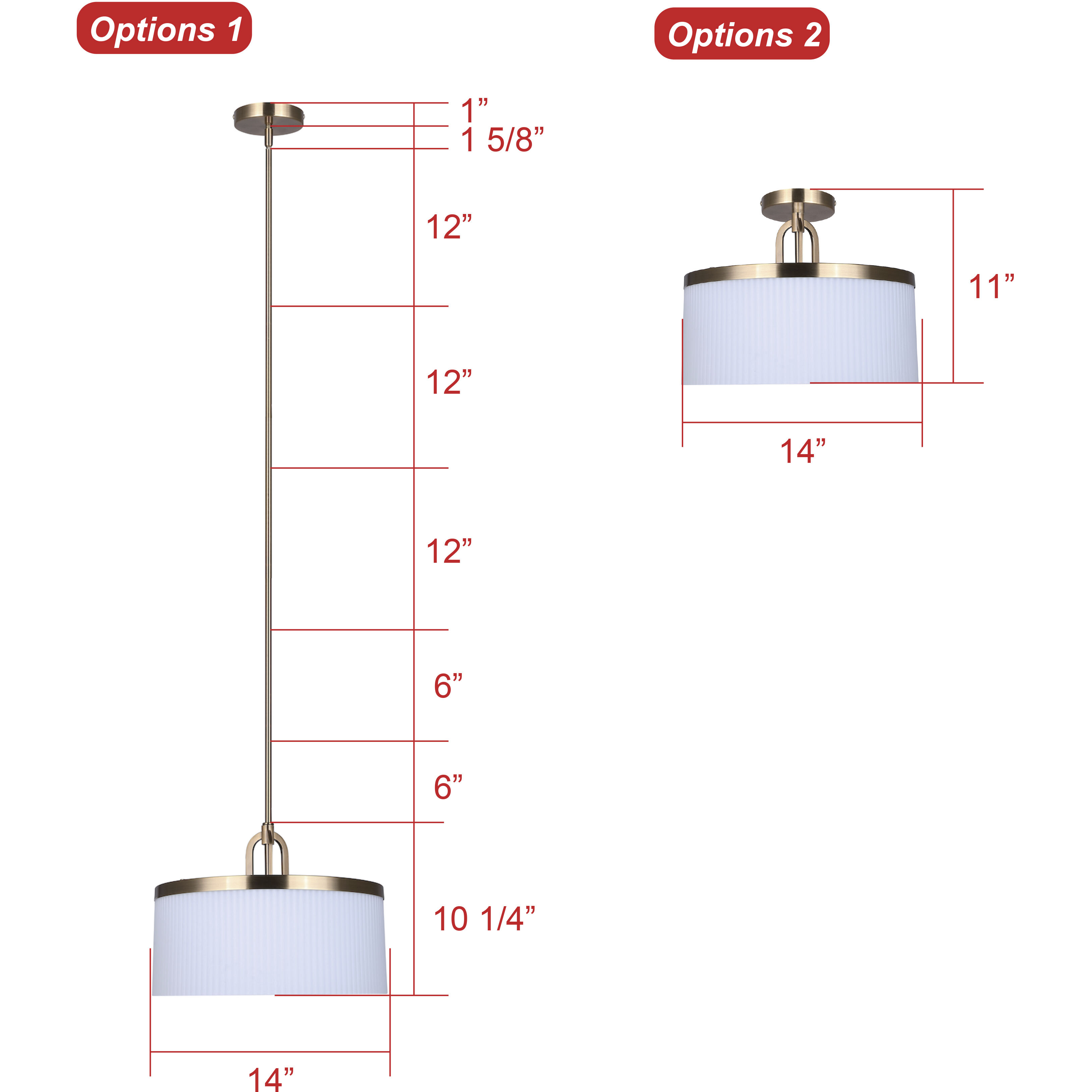 Kinslea 3 Light 13.88 inch Gold Pendant Ceiling Light