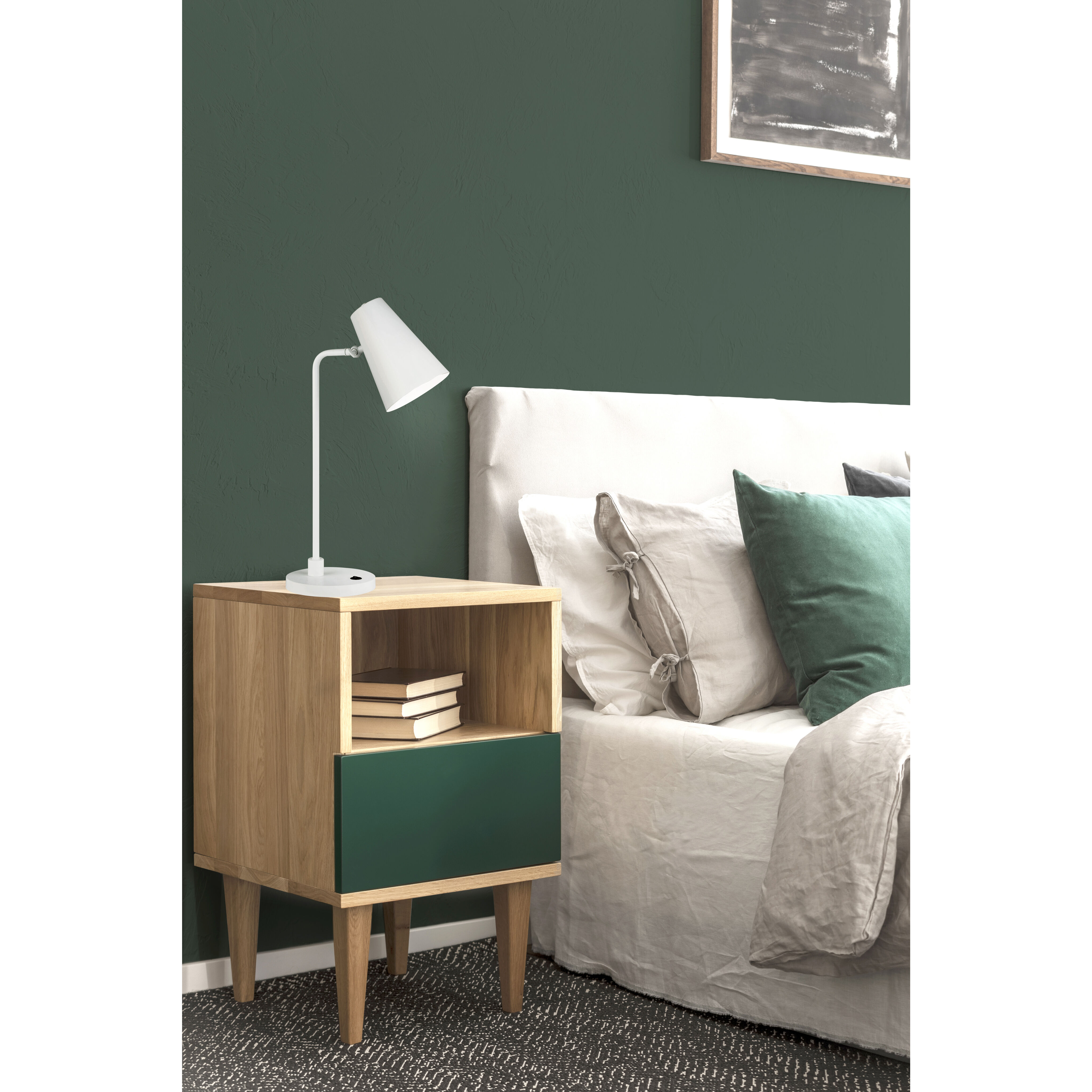 Orli 22 inch 40.00 watt White Table Lamp Portable Light