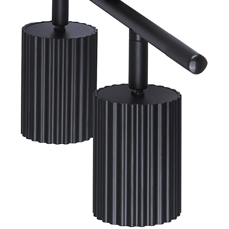 Rexton 2 Light Black Track Lighting Ceiling Light
