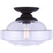 Madison 1 Light 13 inch Oil Rubbed Bronze Flush Mount Ceiling Light