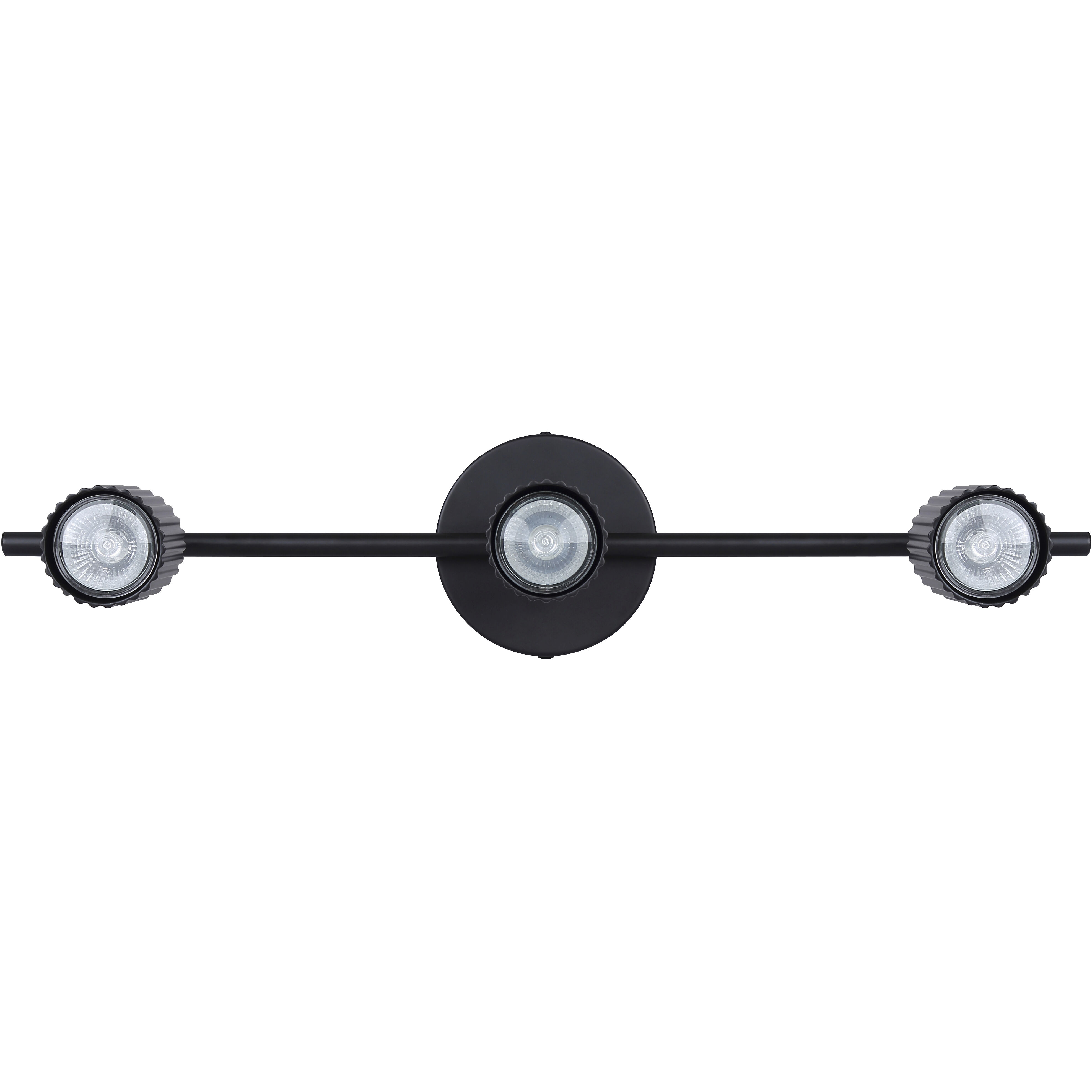 Rexton 3 Light Black Track Lighting Ceiling Light