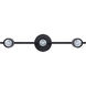 Rexton 3 Light Black Track Lighting Ceiling Light
