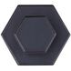Atalee 2.75 inch Black Robe Hook