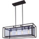 Isola 4 Light 32.25 inch Oil Rubbed Bronze Chandelier Ceiling Light