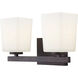 Madison 2 Light 14.00 inch Bathroom Vanity Light
