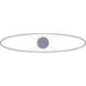 Laila LED 37 inch Chrome Chandelier Ceiling Light