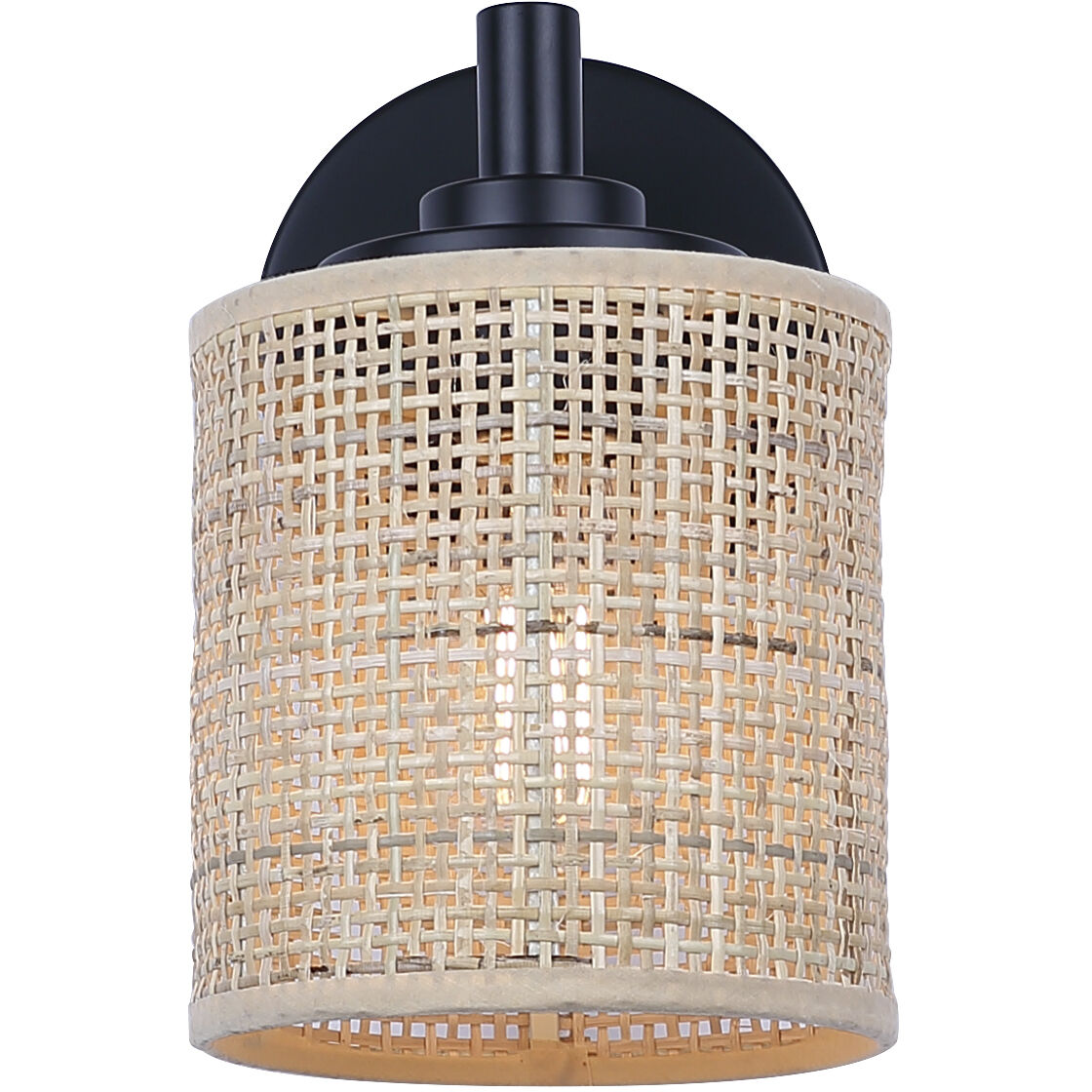 Meadow 1 Light 7.5 inch Black Vanity Light Wall Light