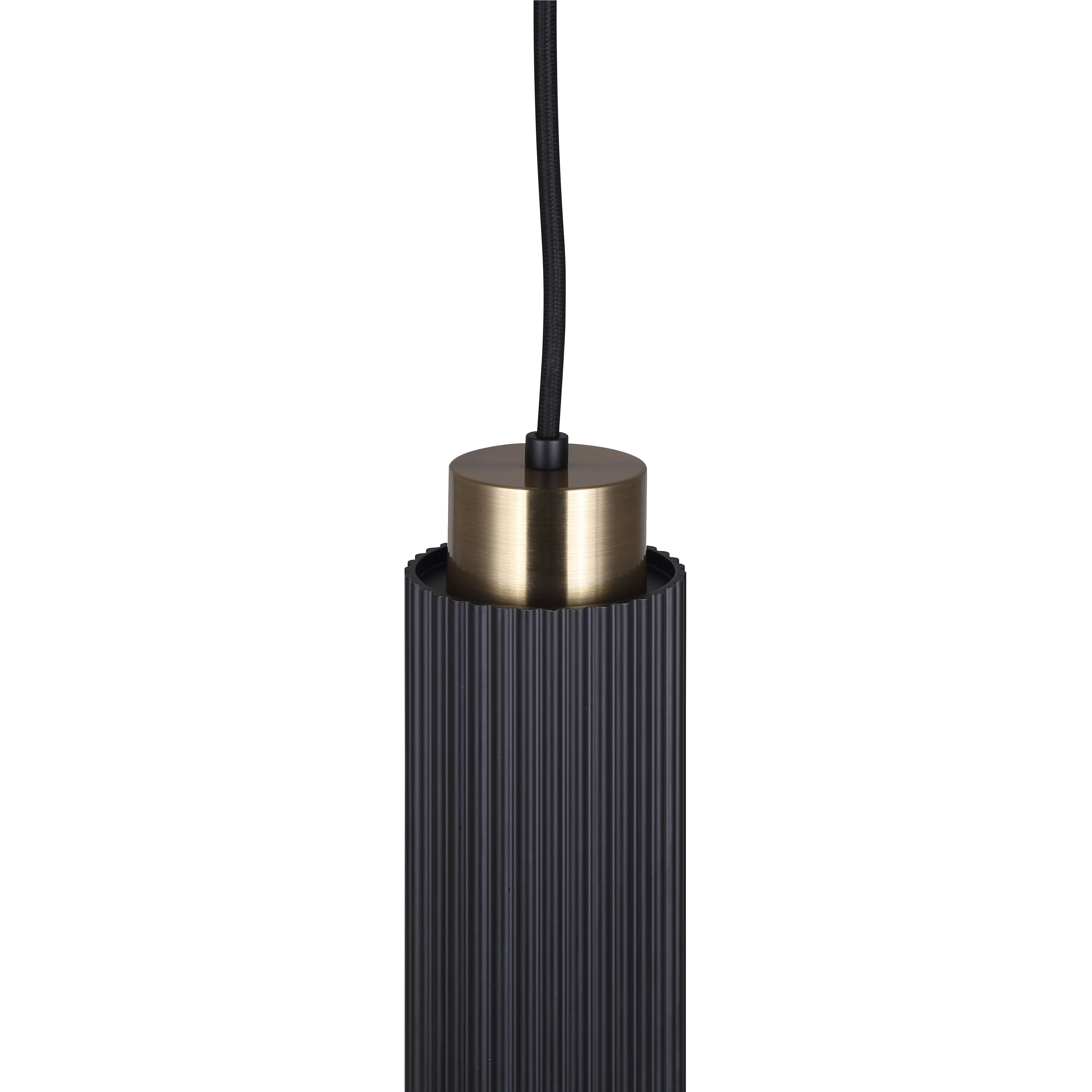 Cohen 1 Light 4.75 inch Black/Gold Pendant Ceiling Light in Black And Gold