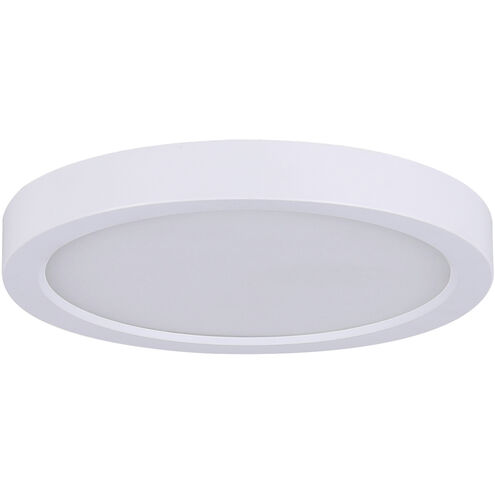 Madison LED 7 inch White Disc Light, Low Profile