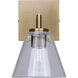 Berklie 1 Light 8 inch Gold Vanity Light Wall Light