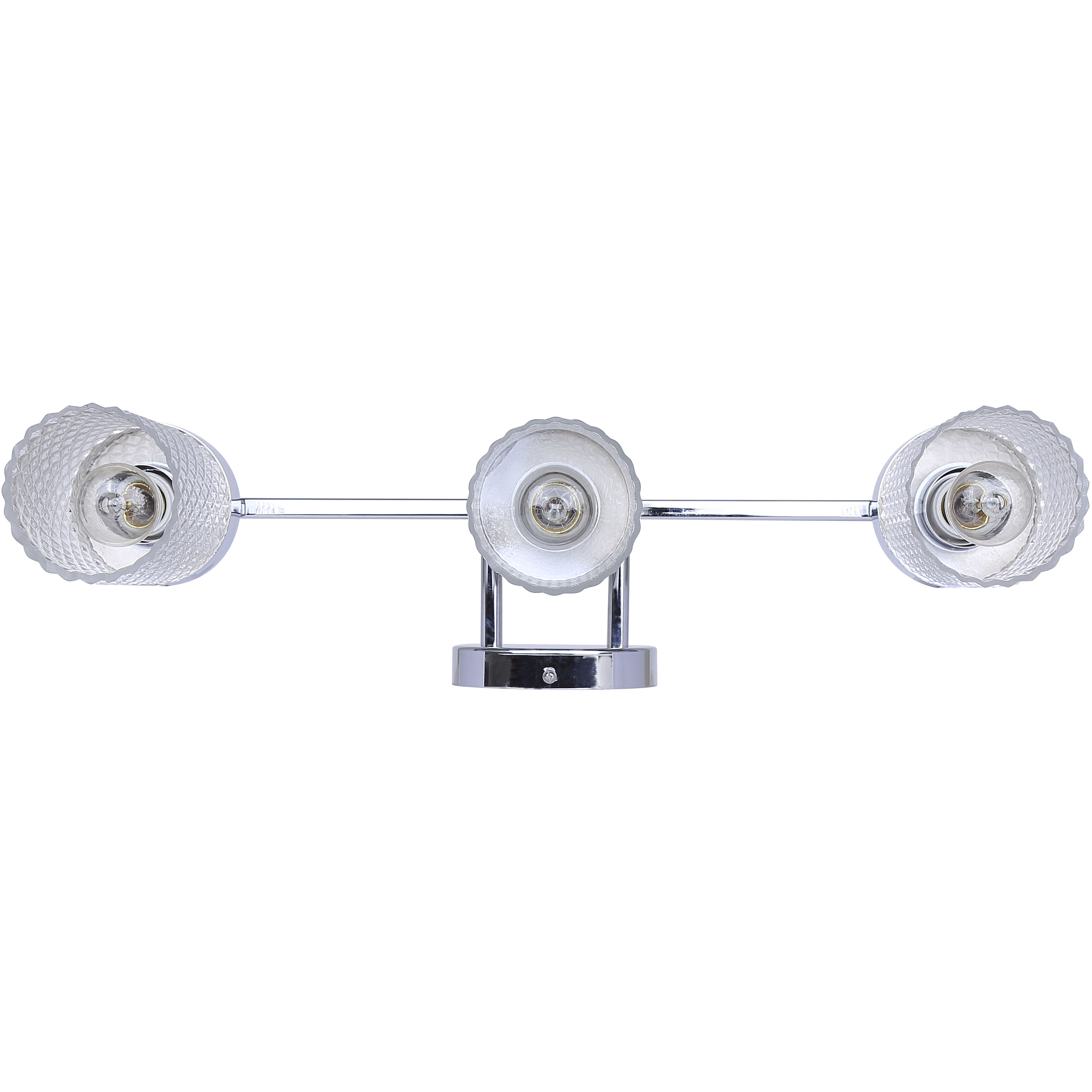 Eden 3 Light 23.25 inch Chrome Vanity Light Wall Light