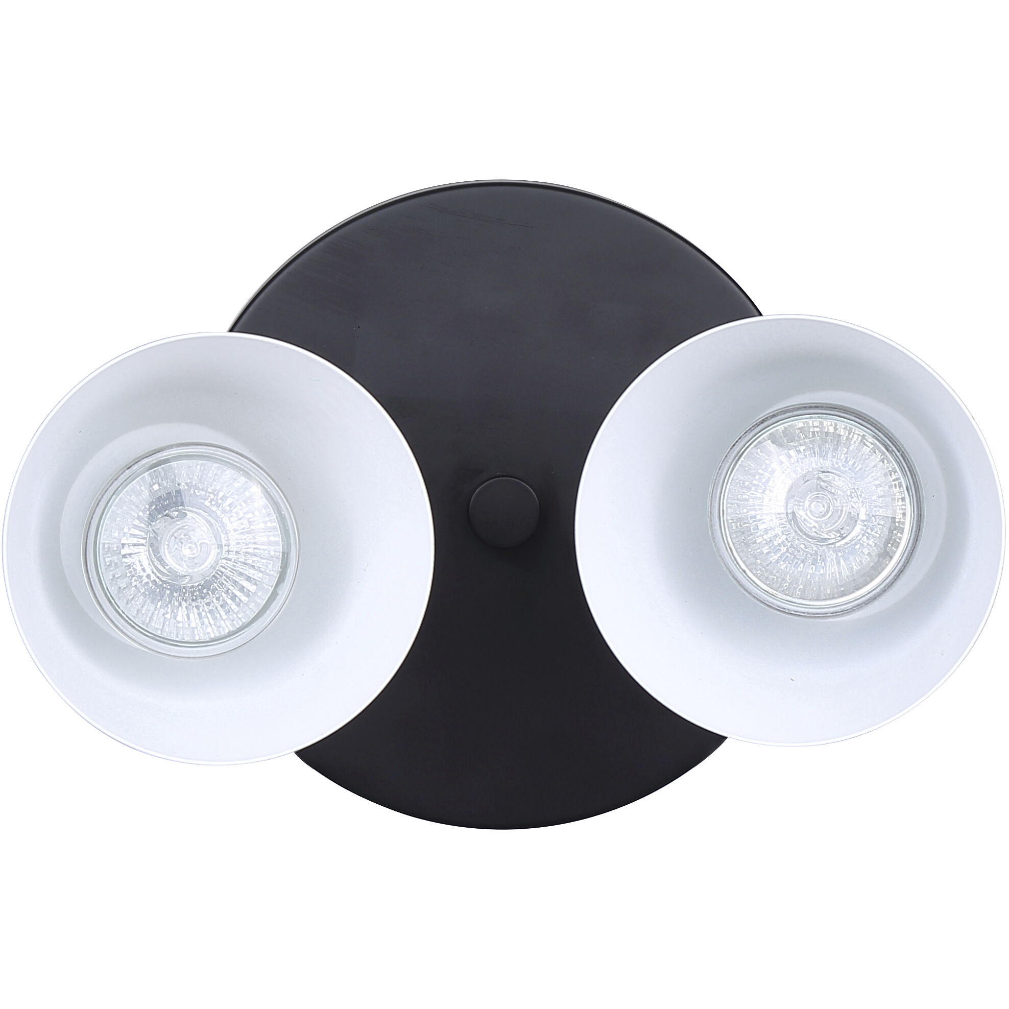 Radley 2 Light Black/White Track Lighting Ceiling Light