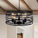 Madison 5 Light 22 inch Black Pendant Ceiling Light