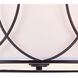 Madison 3 Light 21 inch Oil Rubbed Bronze Chandelier Ceiling Light