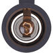 Madison 2 Light 12 inch Black Outdoor Wall Light