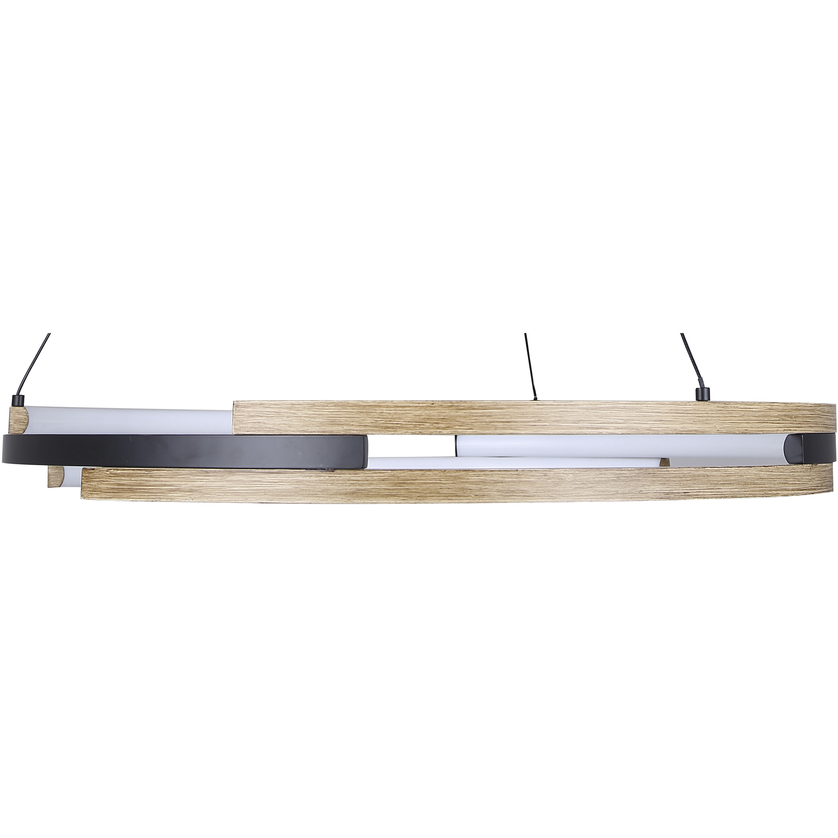 Azria LED 23.75 inch Matte Black Chandelier Ceiling Light