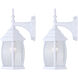 Madison 1 Light 17 inch White Outdoor Downlight