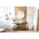 Madison 4 Light 27 inch Brushed Pewter Vanity Light Wall Light