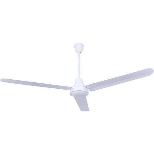 DC 60 inch White Industrial Ceiling Fan