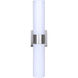 Maxine 2 Light 4.75 inch Brushed Nickel Vanity Light Wall Light