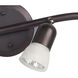 James 4 Light 120 Oil Rubbed Bronze Track Lighting Ceiling Light