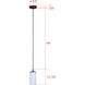 Kinslea 1 Light 4.75 inch Matte Black Pendant Ceiling Light in White Glass
