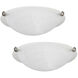 Madison 2 Light 12 inch Brushed Pewter Flush Mount Ceiling Light