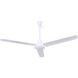 Madison 56 inch White Industrial Fan